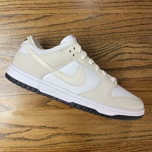 NEW Nike Men's Dunk Low LX Coconut Milk White Black Size 8.5 Shoes